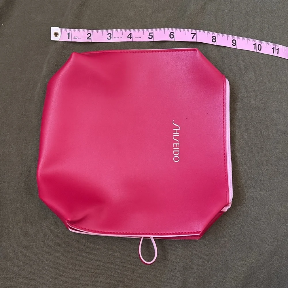 Shiseido Pink Cosmetic Bag